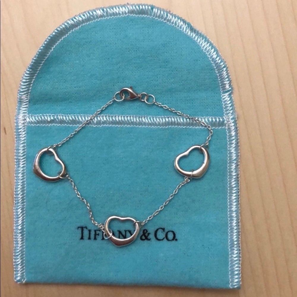 Tiffany & Co Elsa Peretti Open Heart bracelet